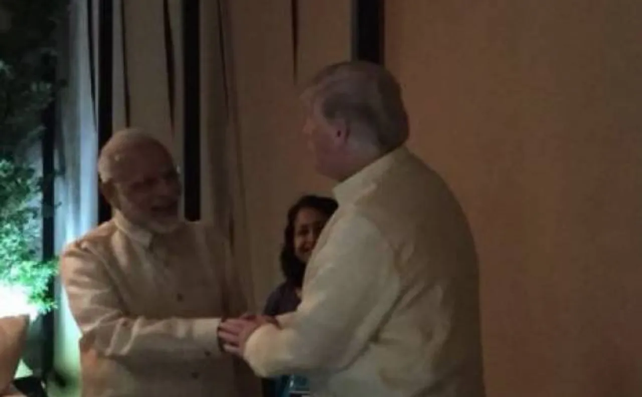 ASEAN Summit: PM Modi meets US President Trump in Manila