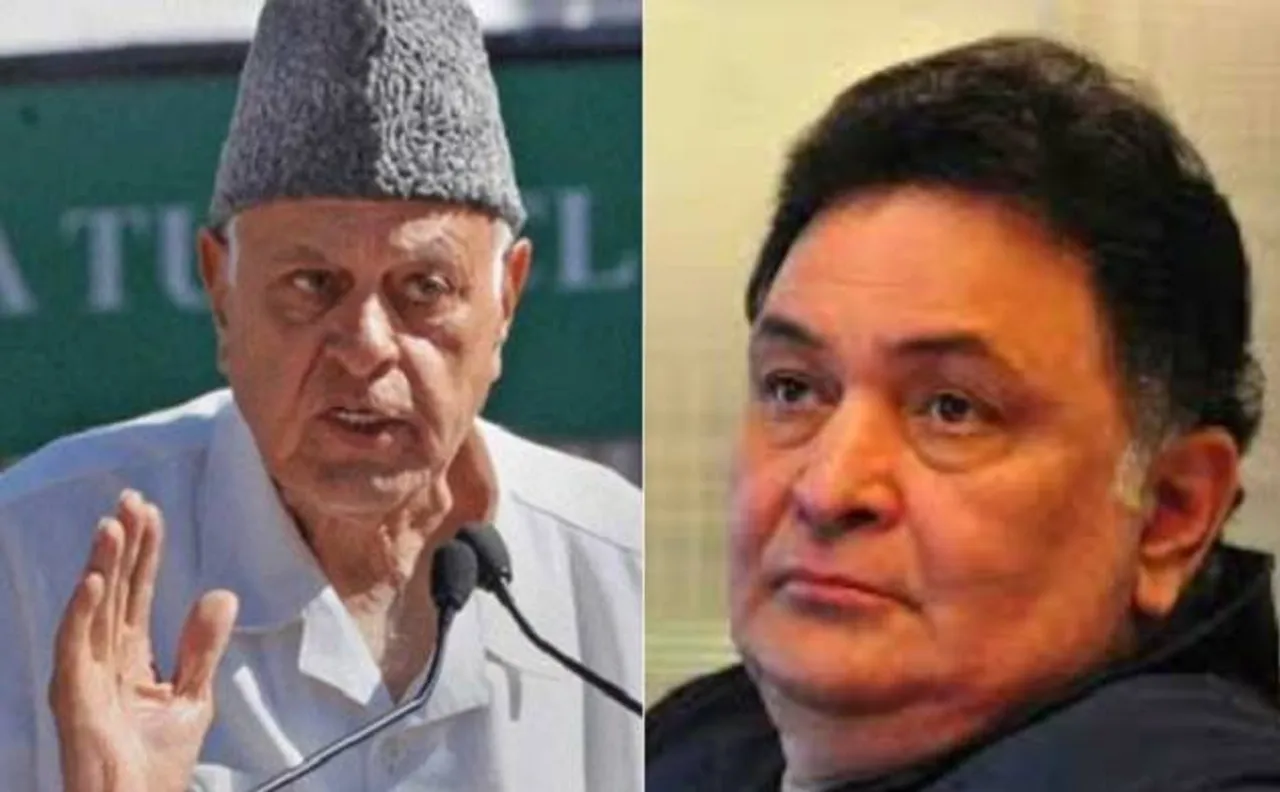Complaint against Farooq Abdullah, Rishi Kapoor over PoK remark