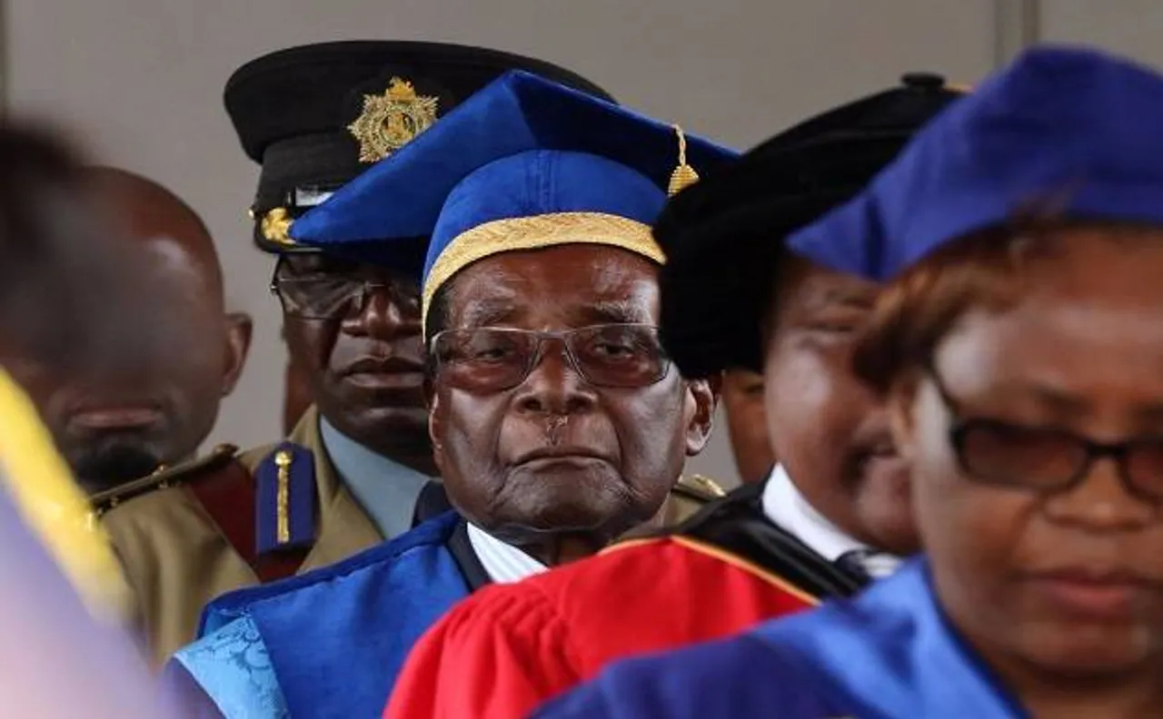 Zimbabwe's Robert Mugabe faces backlash as veterans march to oust the demoted leader
