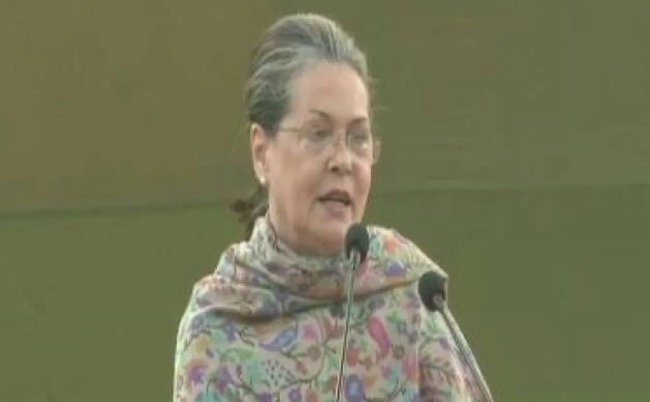 Congress prez Sonia Gandhi says Indira fought against people who wanted to divide society on religion, caste