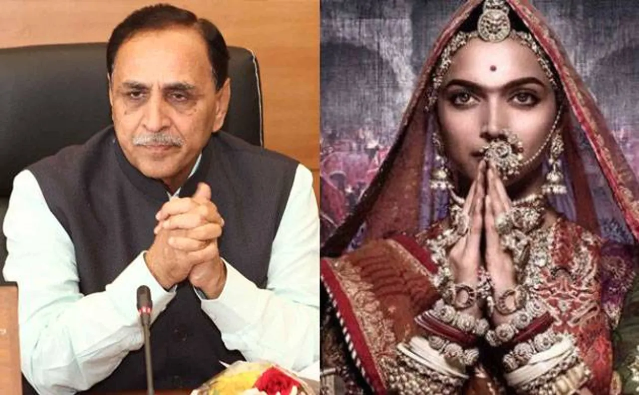 Padmavati row: CM Rupani bans film release; says 'can't hurt Rajput sentiments'