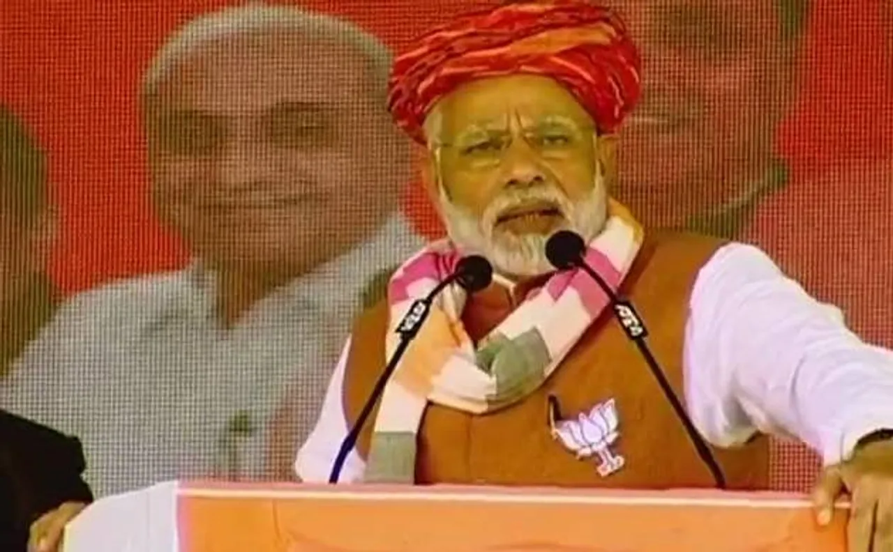 PM Modi in Gujarat attacks Congress, says 'sold tea not nation'