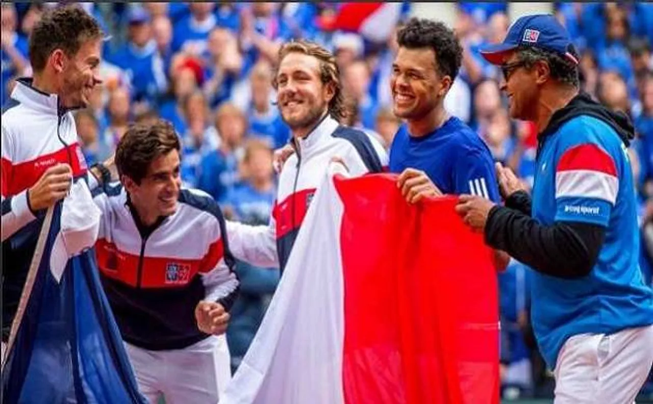 France wins 10th Davis Cup title as Lucas Pouille beat Steve Darcis in deciding tie