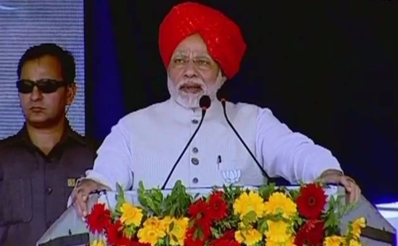 Gujarat polls | PM Modi in Bharuch: Congress strategy is to divide people on lines of caste, community 