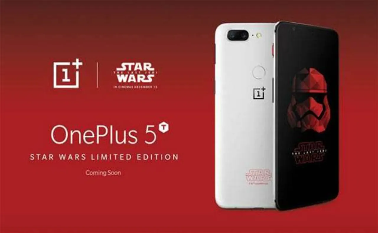 OnePlus 5T Star Wars limited edition with 16 MP camera announced in India; check features, price and more