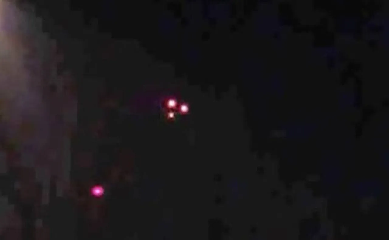 UFO or Drone? A black triangle shaped object flying over Russia puts conspiracy theorists at work