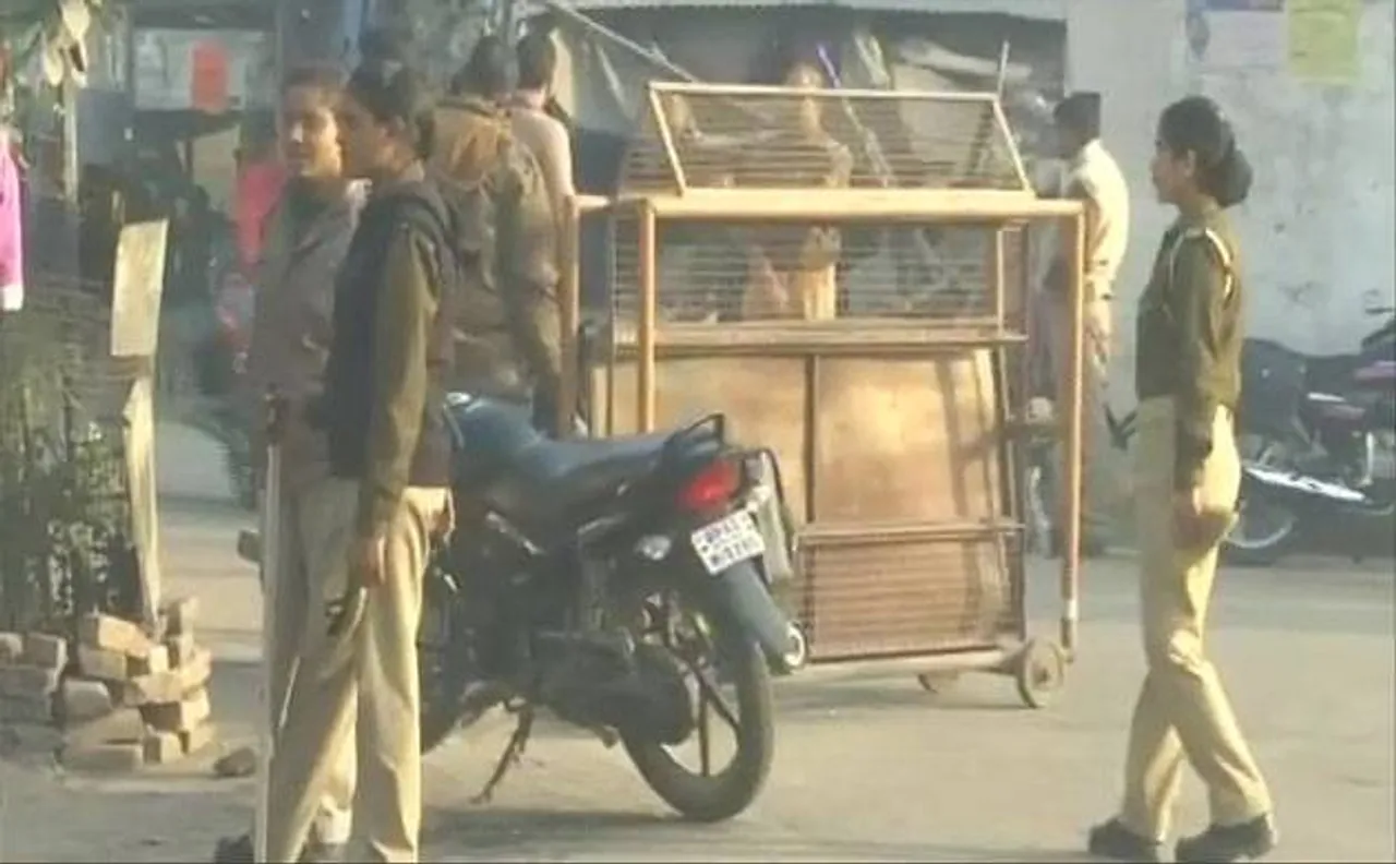 Heavy security deployment in Ayodhya-Faizabad