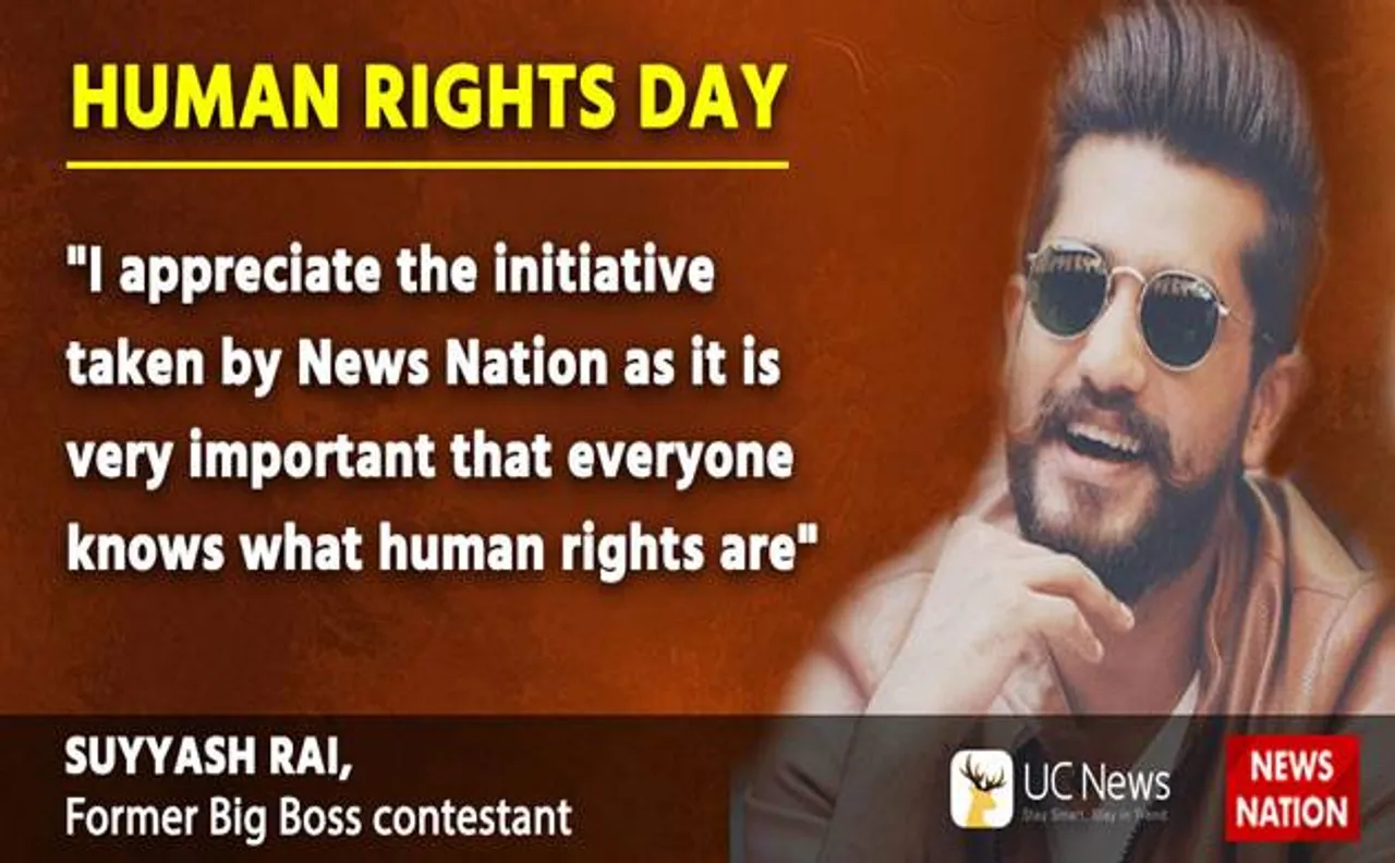 Know Your Rights: Rishta Likhenge Hum Naya actor Suyyash Rai talks about Human Rights Day