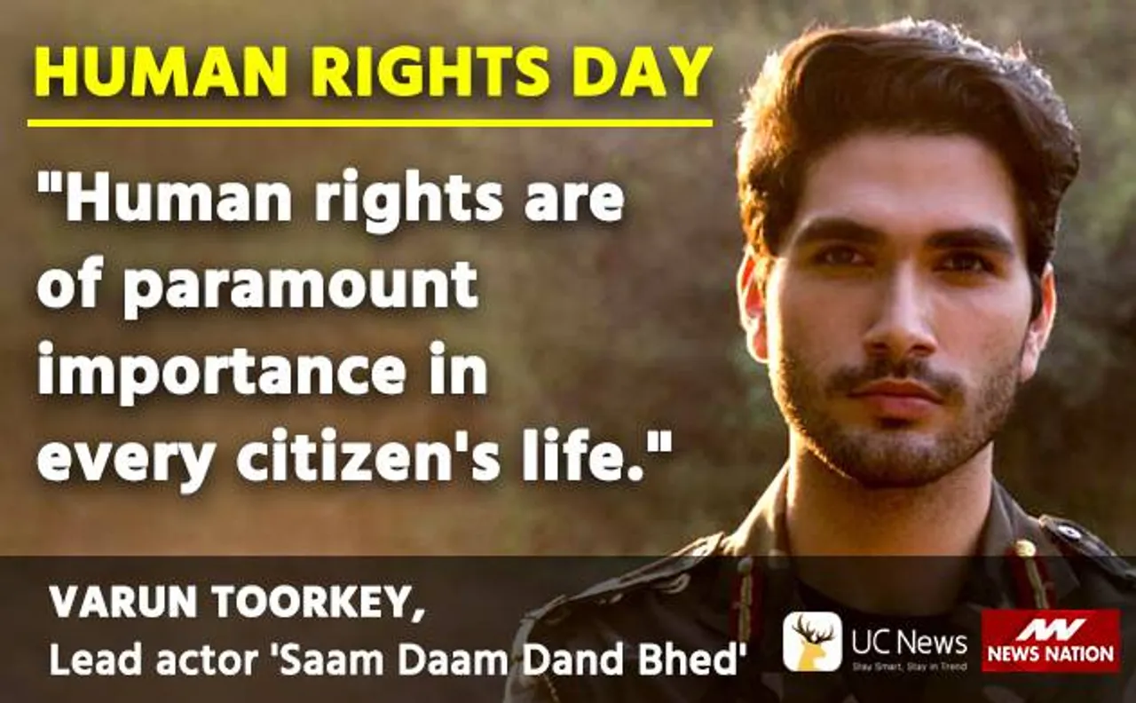 Know Your Rights: Every individual is born with human rights, they need to be preserved: TV actor Varun Toorkey
