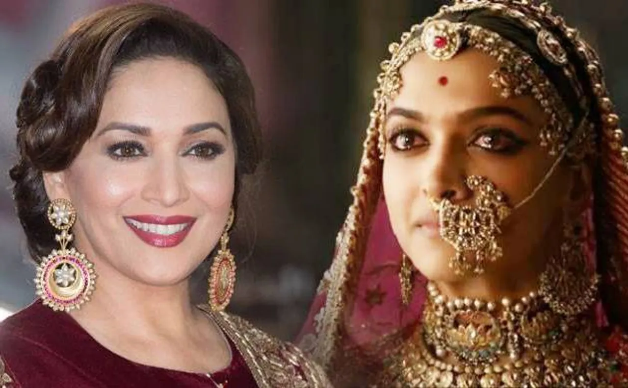 'Padmavati' star Deepika Padukone plays historic characters beautifully: Madhuri Dixit