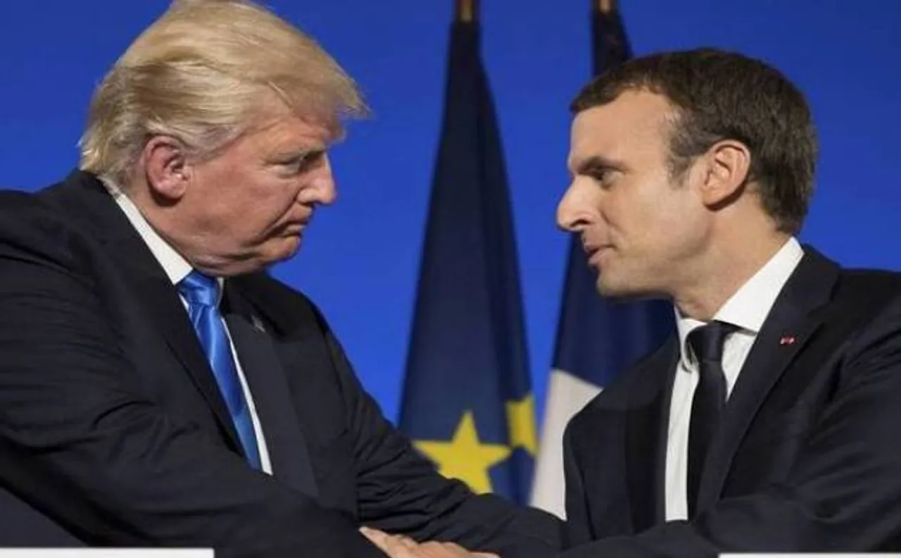  Emmanuel Macron calls for 'much stronger mobilisation' on climate