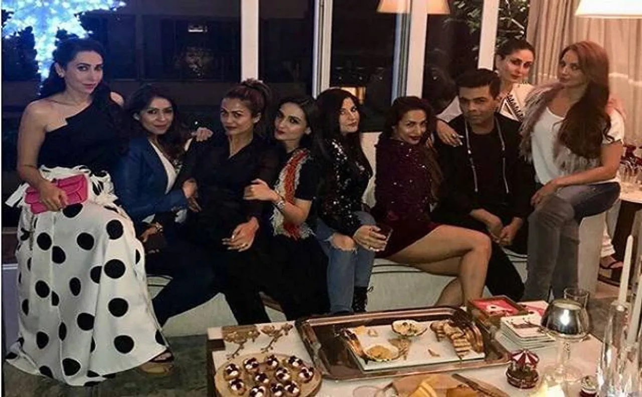 'Chaiyya Chaiyya' girl Malaika Arora TROLLED for wearing short dress at pre-Christmas party