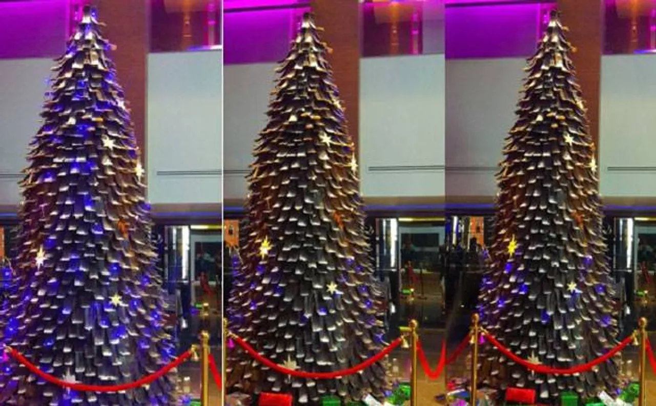 Chocolate Christmas tree becomes talk of town in Bengaluru