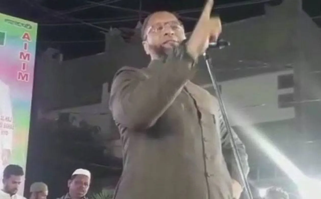 Asaduddin Owaisi spews venom; claims GREEN colour will eclipse PM Modi and Congress