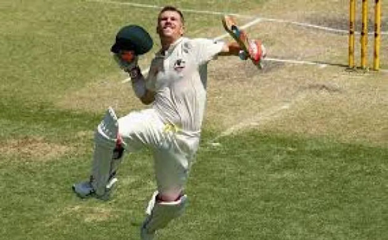 Ashes: David Warner's whirlwind ton helps Australia seize initiative on opening Day of Melbourne Test