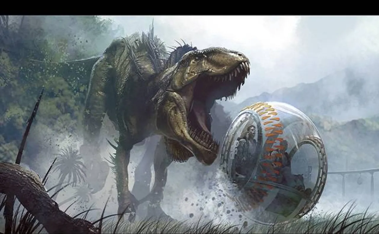 Jurassic World in China; Construction workers discover 30 fossilised dinosaur eggs at Dayu County on Christmas 