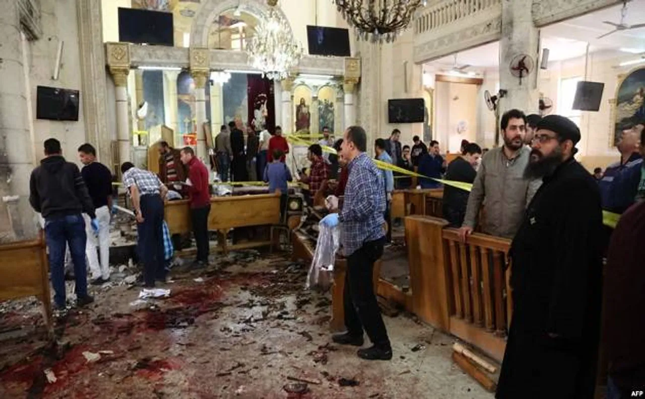 6 killed in terror attack on church in Egypt