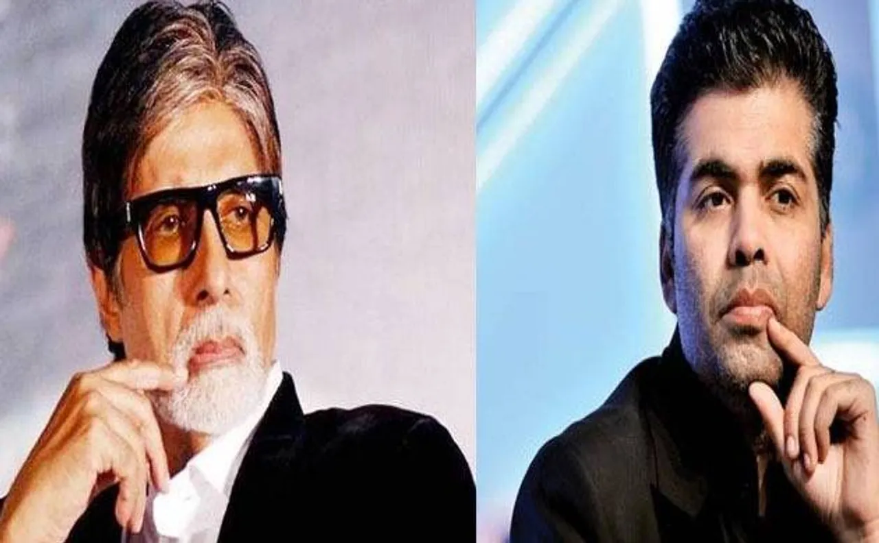 Amitabh Bachchan points out Karan Johar's mistake on Twitter