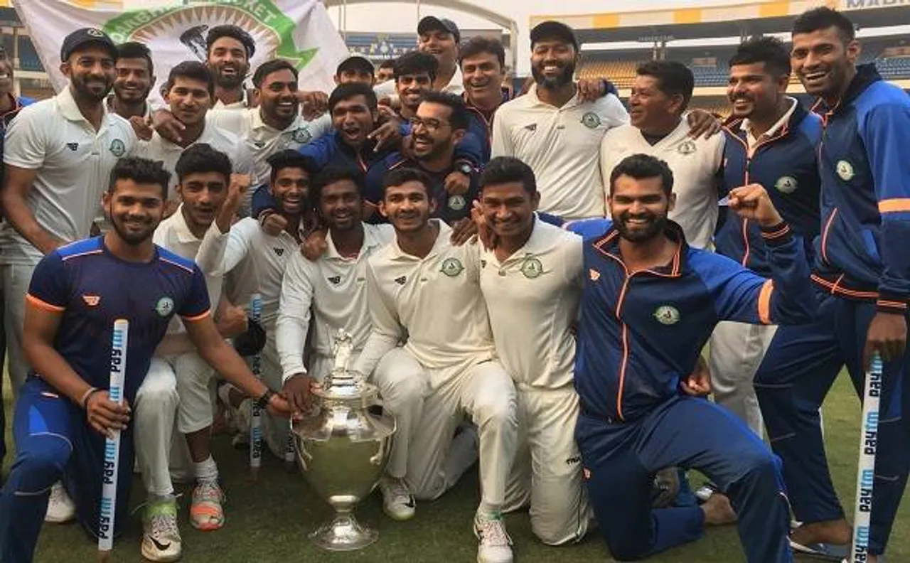 History created! Vidarbha win maiden Ranji Trophy title, beat Delhi by 9 wickets in final