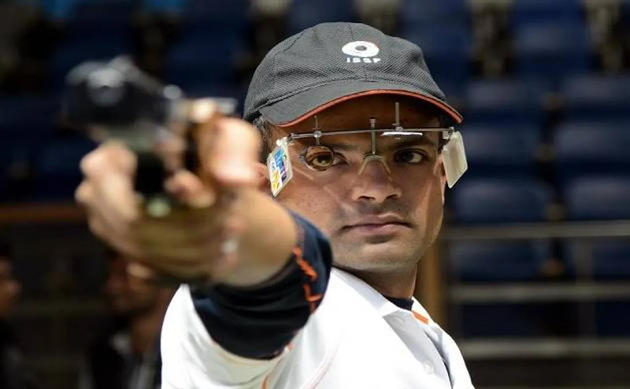 Shahzar Rizvi clinches gold in men's 10m Air Pistol at 61st National Shooting Championship