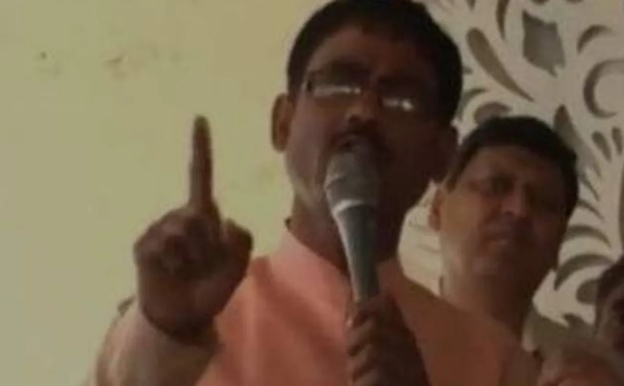 BJP MLA says 'India for Hindus', seeks to wriggle out of controversy
