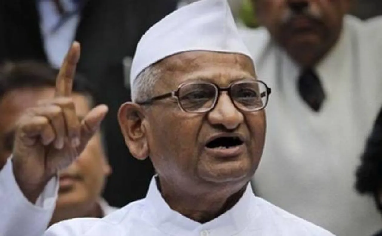 Hazare threatens to go on fast from Mar 23 if Lokpal bill not passed