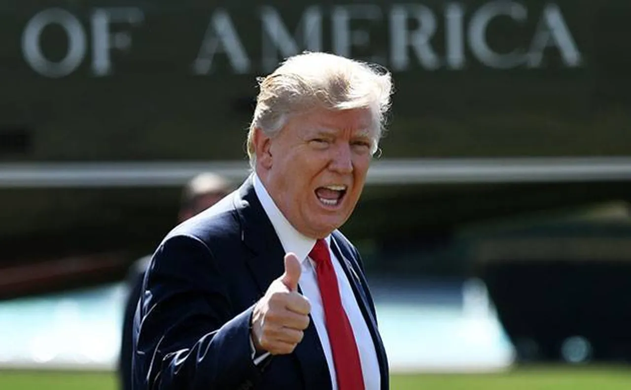 In a surprising move Donald Trump says he is open to talks with Kim Jong