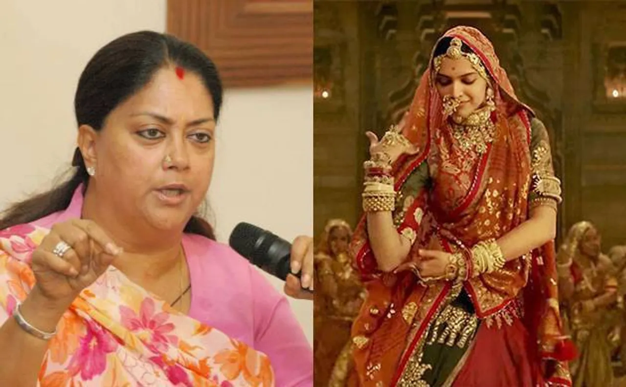 Padmavat NOT to release in Rajasthan; CM Raje says 'Will not allow defamation of Rani Padmini's honor'