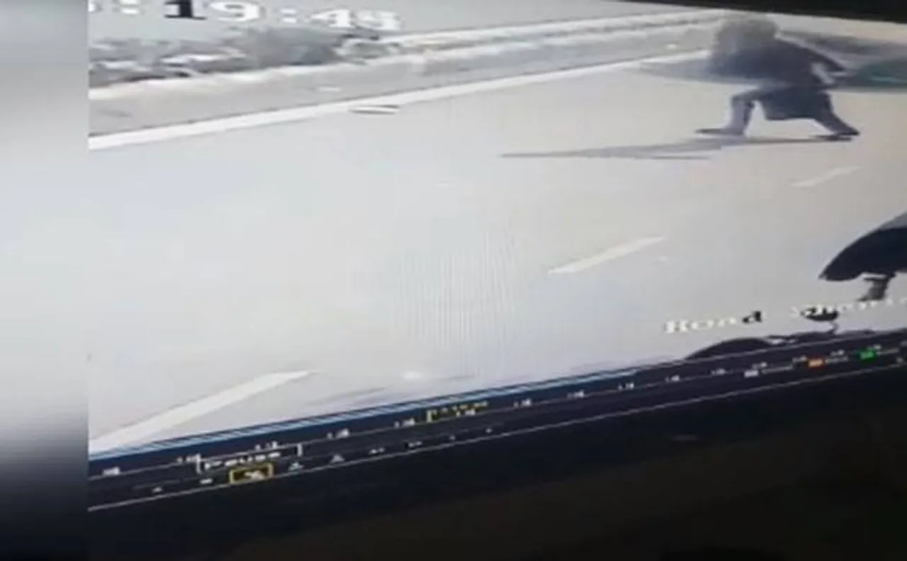 WATCH | BMW driven by DU student mows down man in North Campus