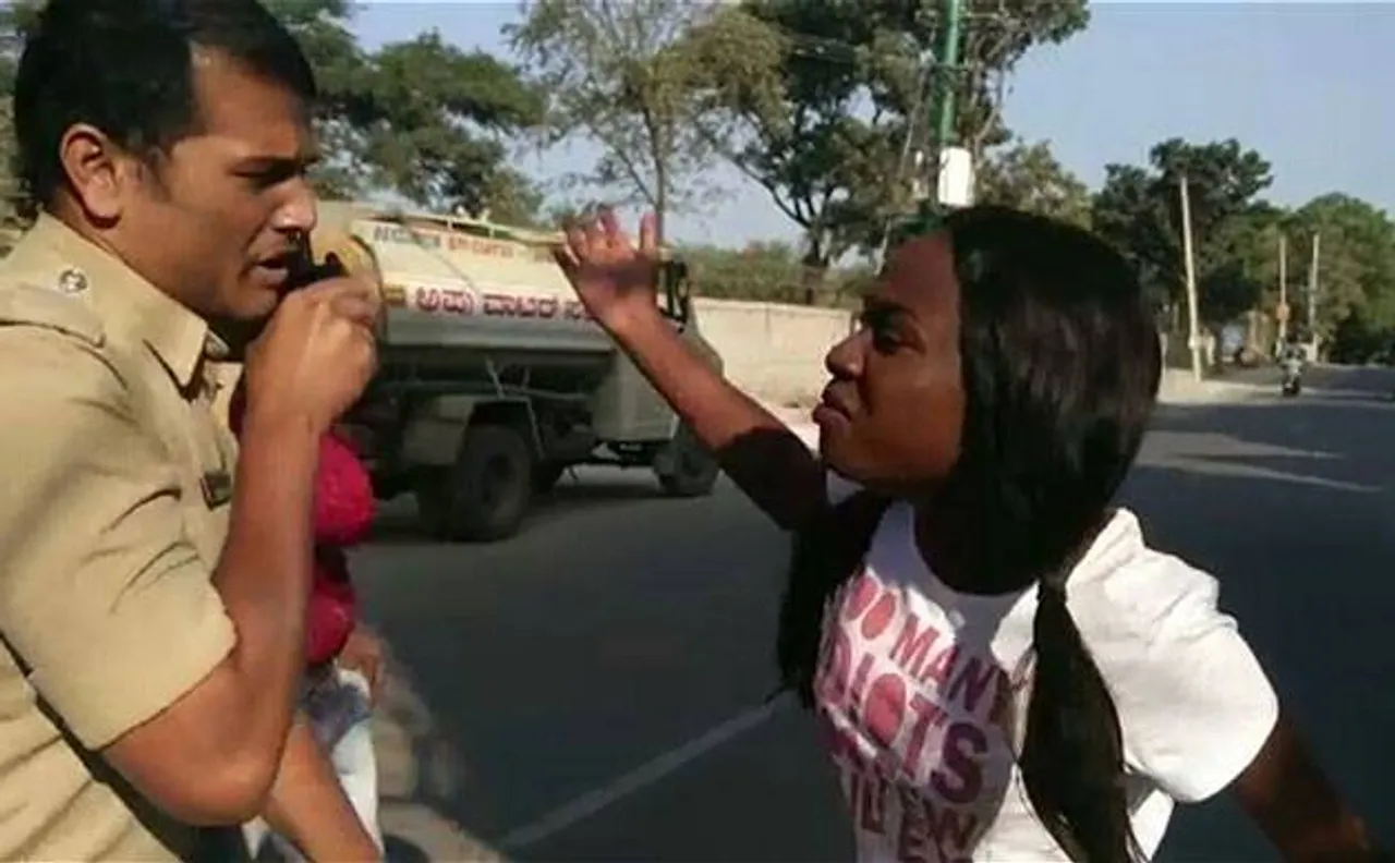 Nigerian woman arrested for assaulting Bengaluru policeman