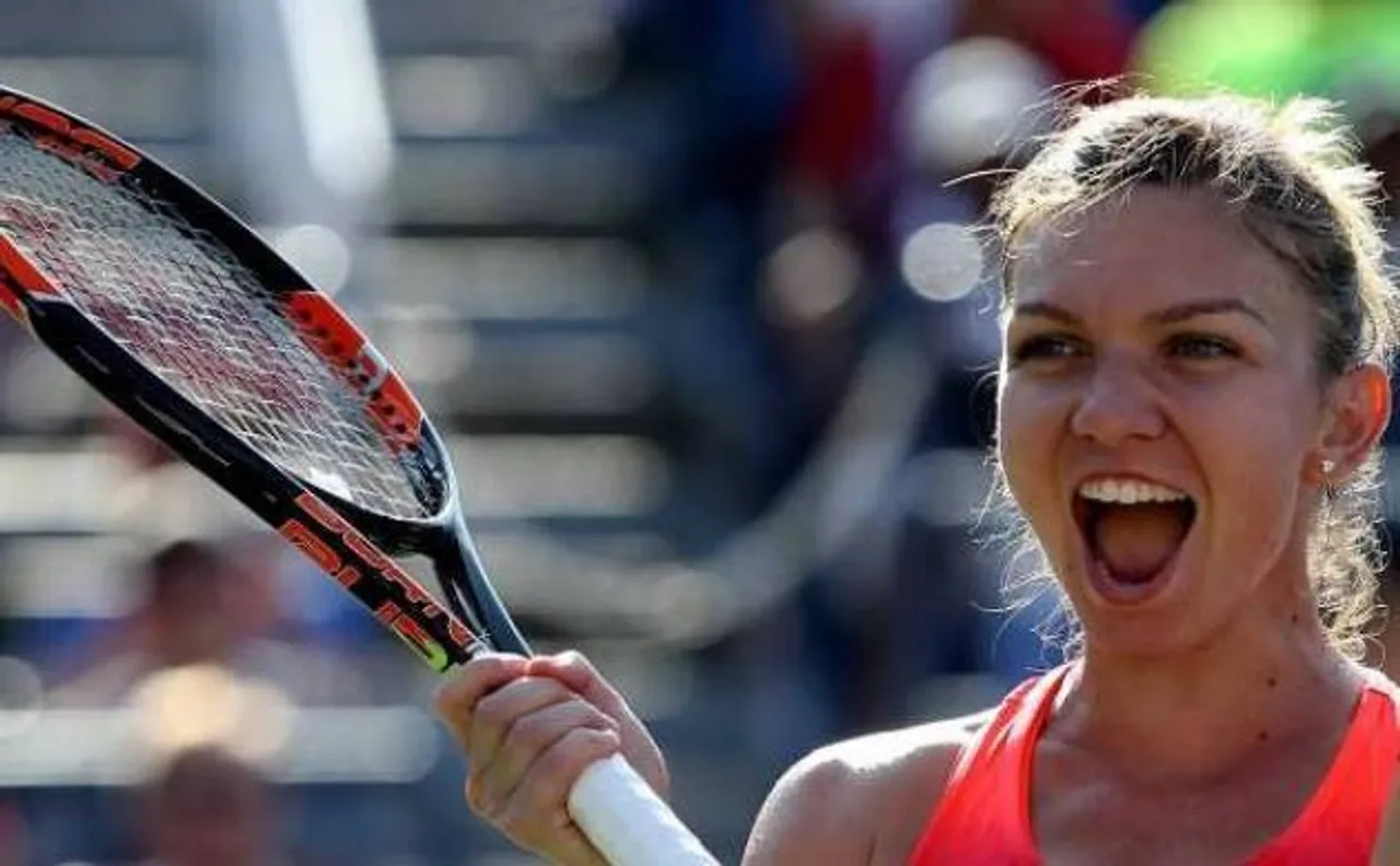 World No.1 Simona Halep saves three match points against Lauren Davis to storm into Australian Open pre-quarters