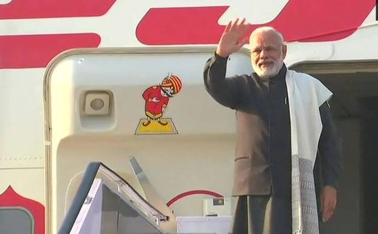 World Economic Forum 2018: Prime Minister Narendra Modi leaves for Davos
