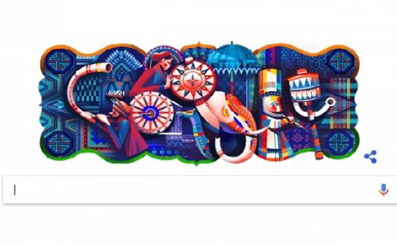 India's 69th Republic Day: Google's Doodle depicts Bihu dance from Assam
