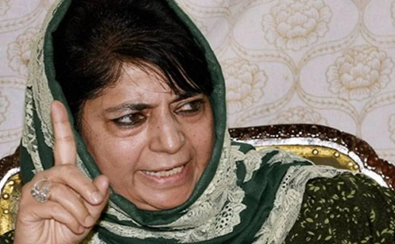 Can go to hell 100 times to save Kashmir, snaps Mehbooba Mufti