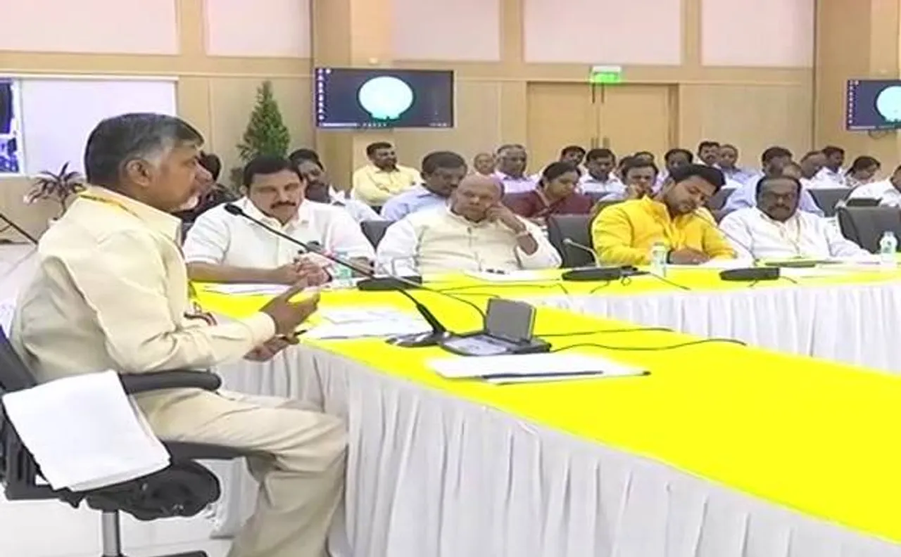 Chandrababu Naidu holds crucial TDP Parliamentary Committee meet to take call on alliance with BJP