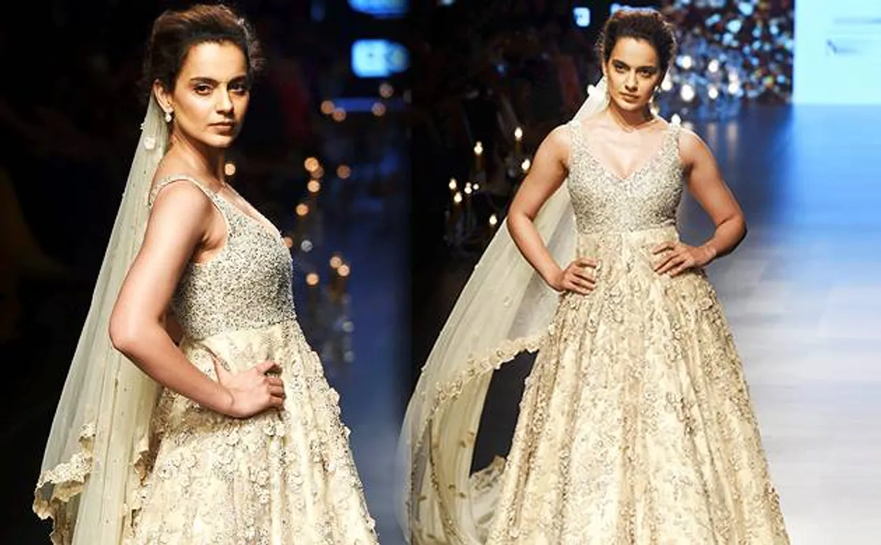 Lakme Fashion Week 2018: Kangana Ranaut looks ETHEREAL as she walks the ramp 