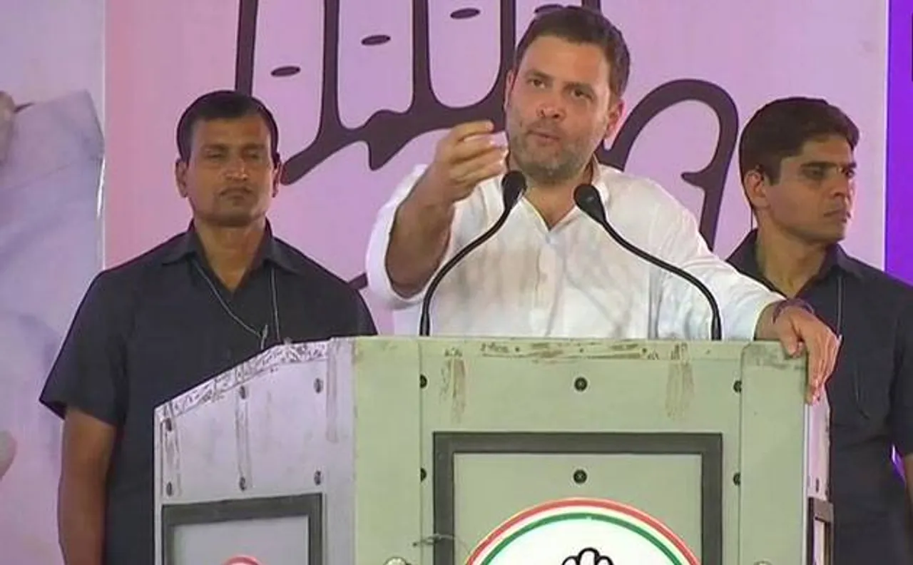 PM Modi still living in past, says Rahul Gandhi in Karnatakaâ€™s Bellary
