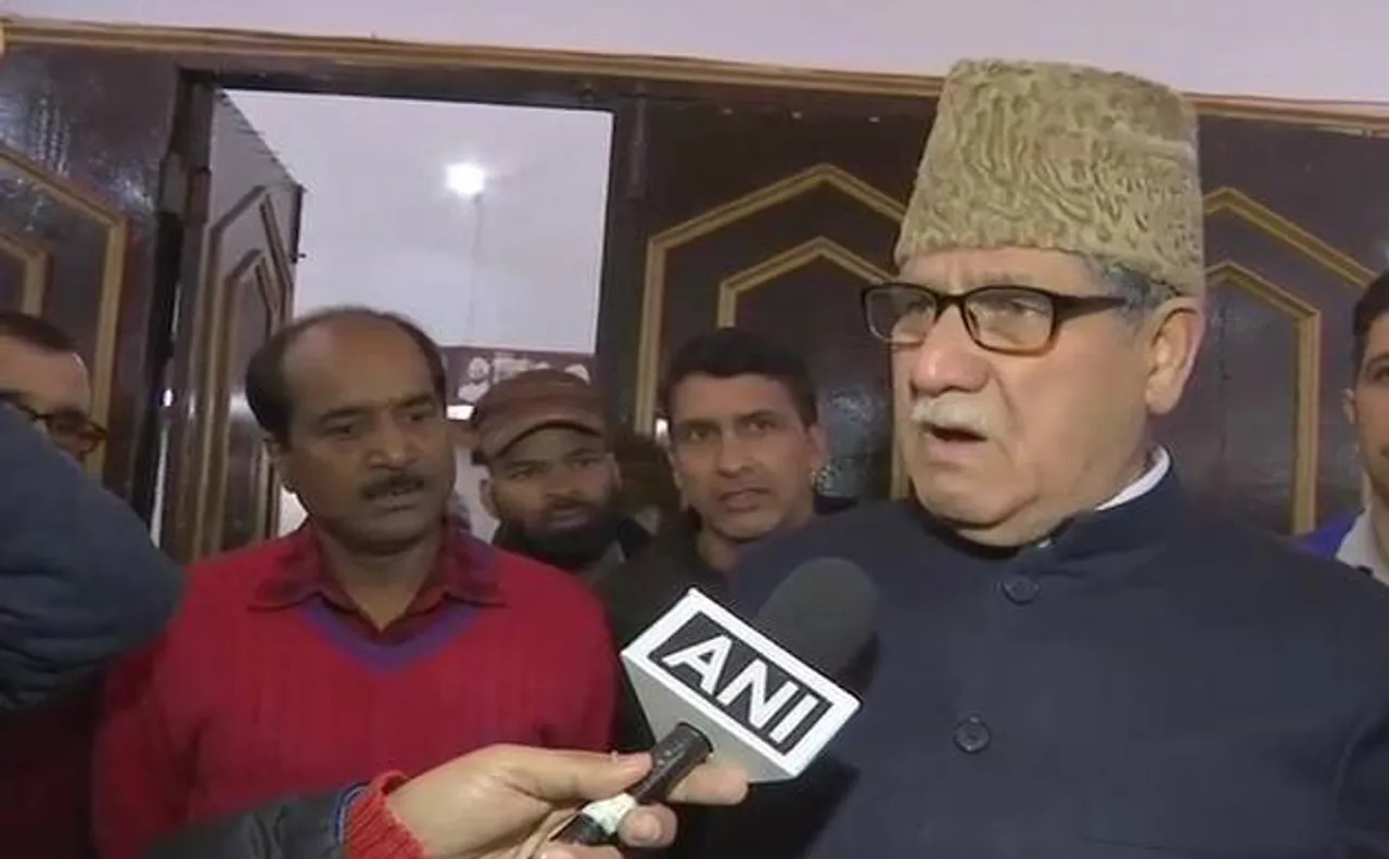 National Conference MLA Akbar Lone shouts 'Pakistan Zindabad' slogans in J&K Assembly