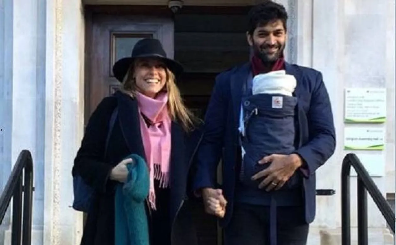 Purab Kohli ties knot with longtime girlfriend Lucy Paton; Daughter Inaaya holds flower as parents take wedding vows in Goa (see pics)