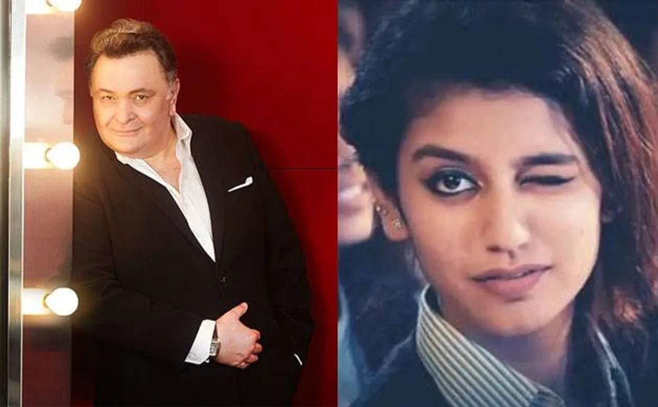 Rishi Kapoor praises Priya Prakash Varrier; here's what she has to say to 'Prince of Romance'