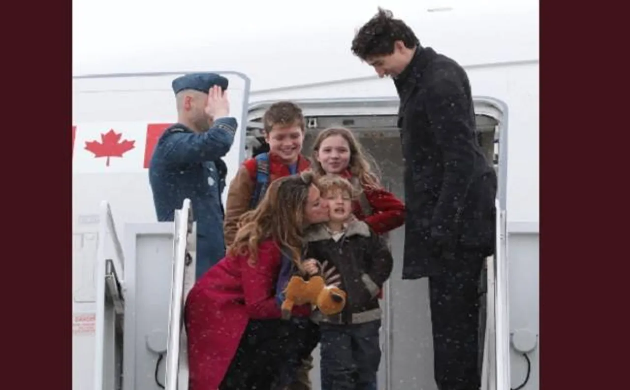 Canadian PM Justin Trudeau arrives in India on week-long visit