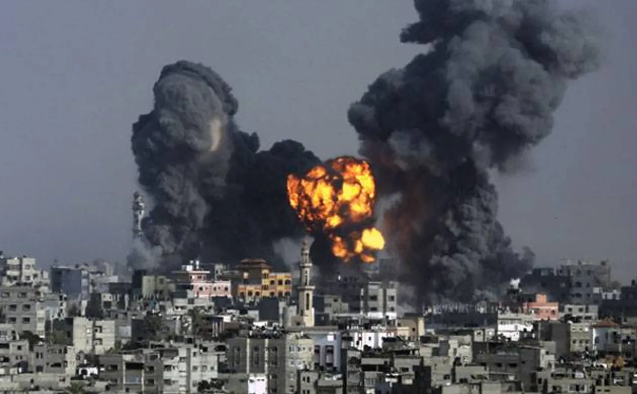 Two Palestinians killed after Israel strikes Gaza