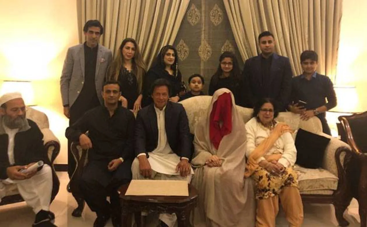 Imran Khan scores hat-trick, ties knot for third time with Bushra Maneka
