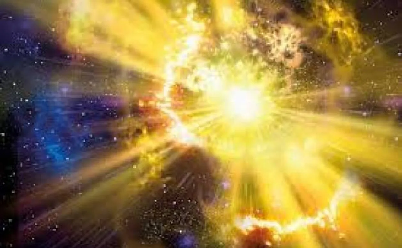 Supernova detected - a huge cosmic explosion that took place 10.5 billion years ago