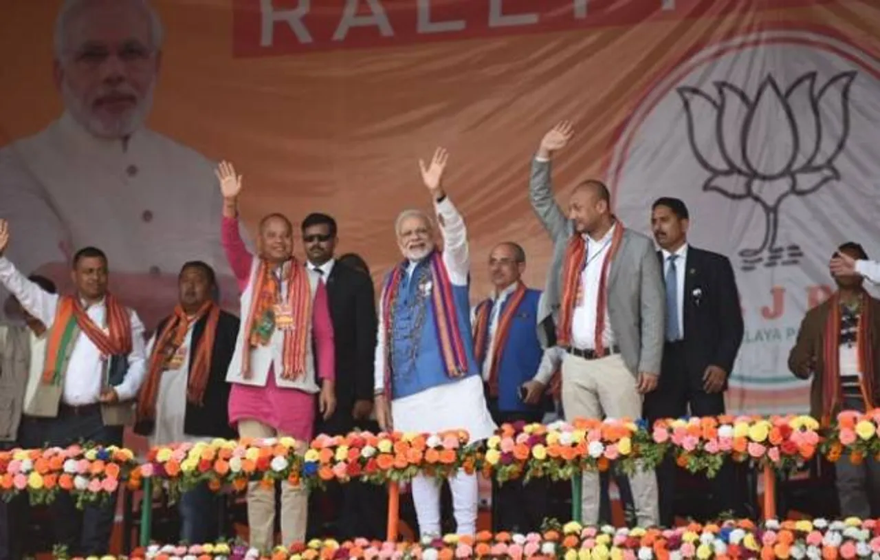 PM Modi in Meghalaya Highlights | CM is a doctor but women here are forced to deliver babies at home