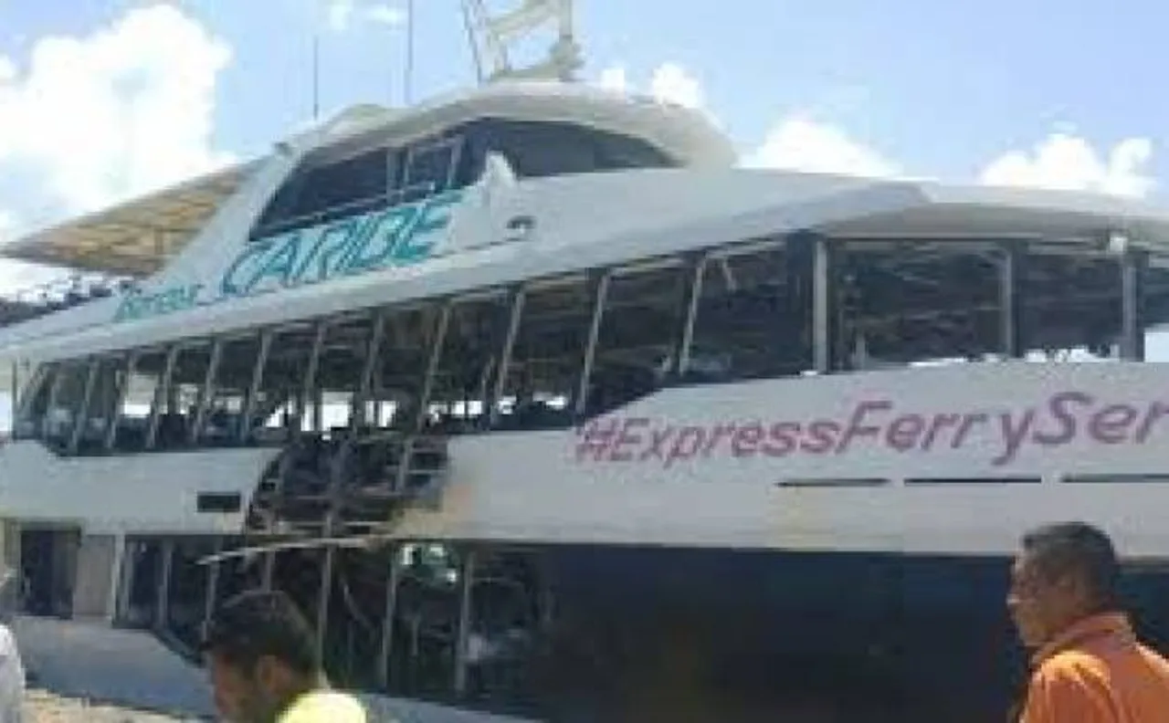 Ferry explosion injures 18 in Playa del Carmen, Mexico