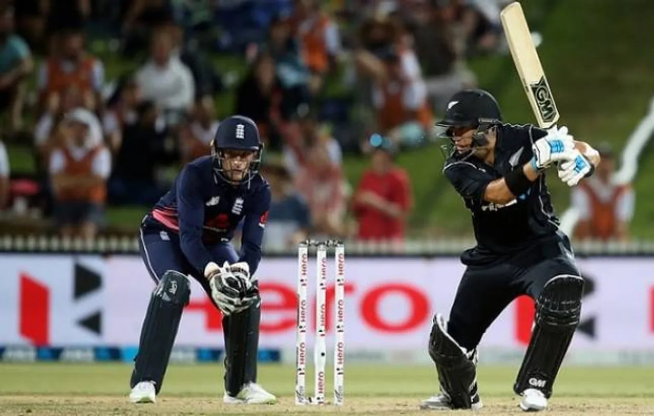 New Zealand beat England in first ODI, Taylor scores 18th ton