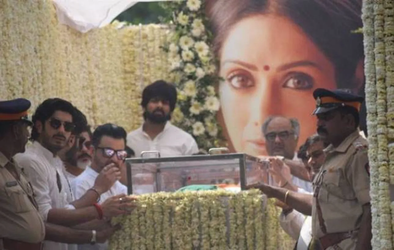 She went away too soon: Kapoor, Marwah, Ayyappan family issue joint statement post Srideviâ€™s funeral 