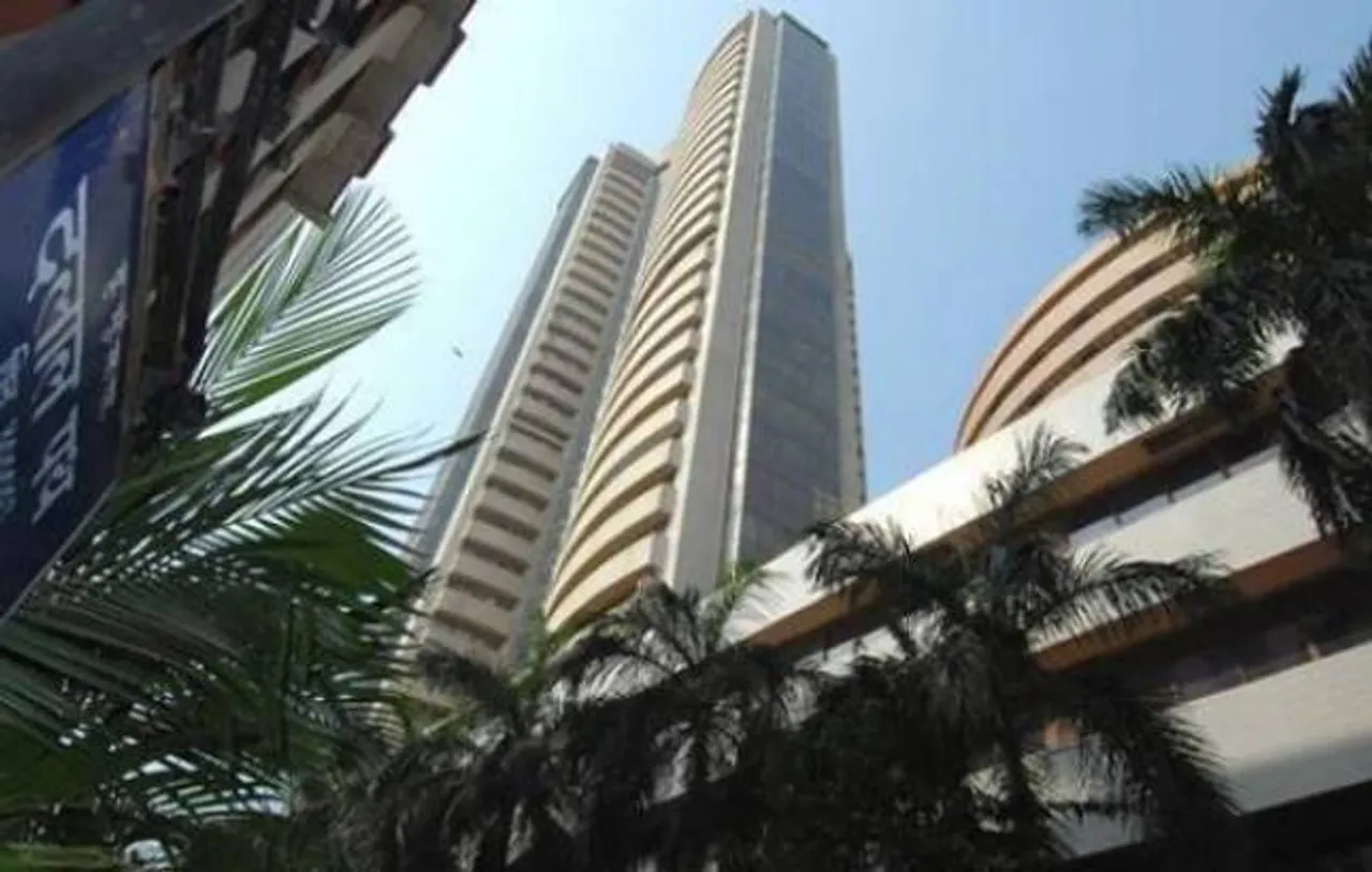 Sensex inches higher, Nifty above 10,500 on positive GDP data for December quarter 