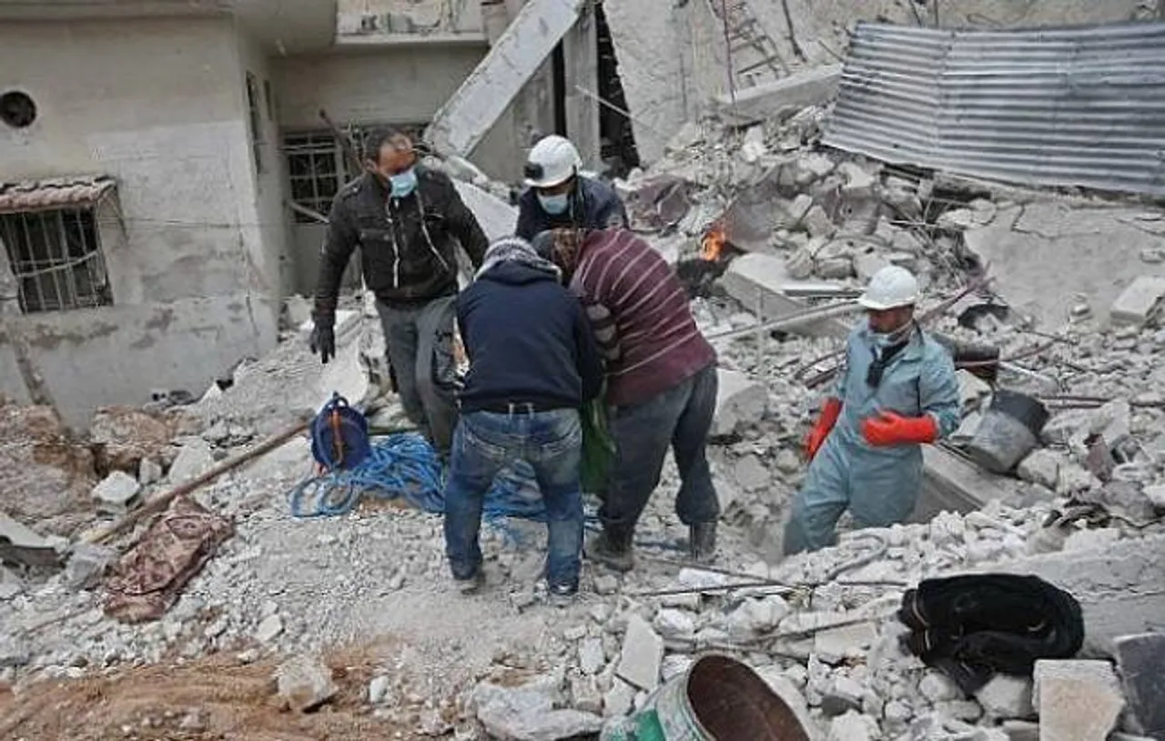 Syria's Ghouta enclave assault death toll tops 600 post Russian bombardment on rebel enclaves